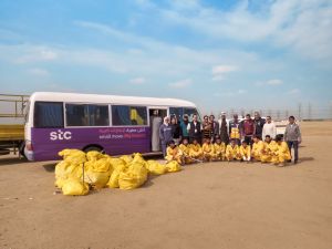 stc تواصل حملتها البيئية بالتعاون مع وزارة البلدية 
