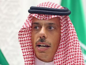وزير الخارجية السعودية الامير فيصل بن فرحان
