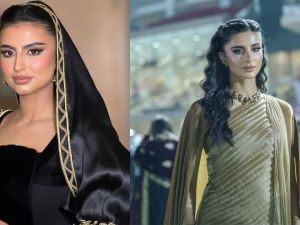 إطلالات المشاهير في اليوم الثاني من كأس السعودية