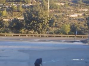 لحظة إطلاق النار على منفذ عملية عيلي