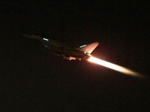 قصف أمريكي بريطاني لمواقع مختلفة في اليمن