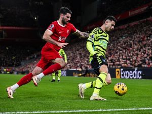 تشكيلات الفرق: نادي آرسنال - نادي ليفربول في الدوري الإنجليزي 2023-24
