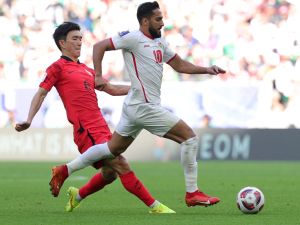 معلق مباراة الأردن وكوريا الجنوبية في نصف نهائي كأس آسيا 2023