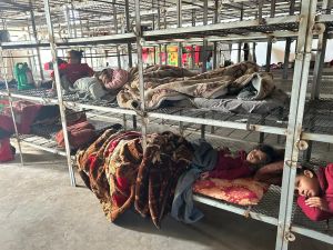 Images of displaced Gaza children sleeping in chicken coops in Rafah amidst outrage and a public outcry. (X)