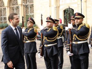 Lebanese former prime minister Saad Hariri