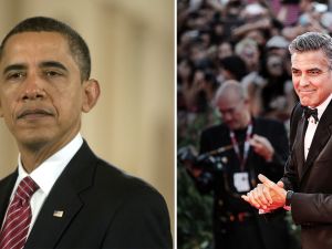 George Clooney, Obama