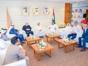 Dubai Sports Council showcased before Avram Glazer