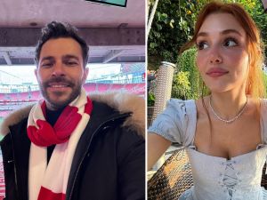 Hakan Sabanci and Hande Erçel
