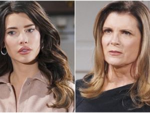 The Bold and the Beautiful spoilers: Steffy stabs Sheila to death. (CBS Soaps)