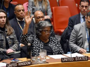 US Ambassador to the UN Linda Thomas-Greenfield 