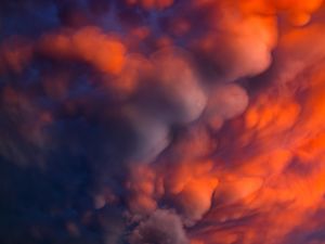Shutterstock  Mammatus cloud