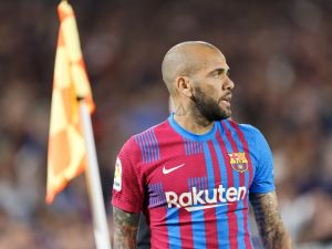 Dani Alves of FC Barcelona
