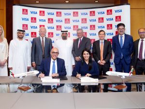 شراكة بين "سكاي واردز طيران الإمارات" وفيزا العالمية