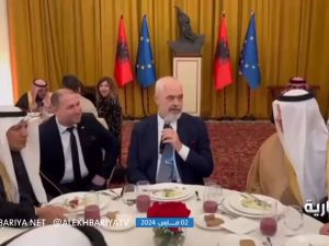 لقاء وفد سعودي ألباني