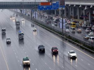 أمطار غزيرة على الإمارات