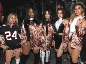 Fifth Harmony is in talks to reunite as a group including Camila Cabello. (Paras Griffin/ AFP)