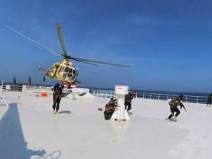 Houthis: fate of detained British ship's crew solely in Hamas' hands
