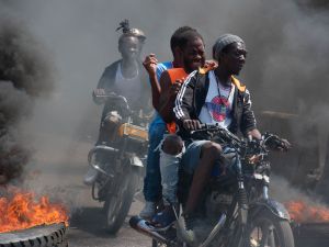 Leader transition and gang turmoil: Haiti struggles for stability as gangs overrun the country. (Clarens Siffroy/ AFP) Leader transition and gang turmoil: Haiti struggles for stability as gangs overrun the country. (Clarens Siffroy/ AFP)