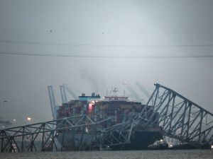 Two bodies found as Baltimore bridge collapse moves from recovery to salvage. (Roberto Schmidt/ AFP) Two bodies found as Baltimore bridge collapse moves from recovery to salvage. (Roberto Schmidt/ AFP)