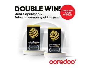 Ooredoo تنال لقبي "أفضل مشغل لشبكات المحمول" و"أفضل شركة اتصالات" في الكويت للعام 2024