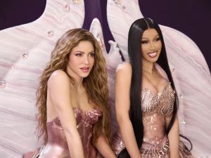Cardi B and Shakira set to drop new song 'Puntería' tonight at midnight. (X)