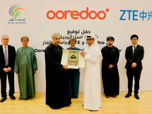 Ooredoo وشركة زد تي إي كوربوريشن تؤسسان مركز الابتكار بتقنية الجبل الخامس 5G لجامعة ظفار