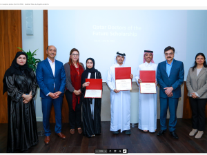 الفائزون بمسابقة وايل كورنيل للطب - قطر لكتابة المقال يعودون من رحلتهم التعليمية 