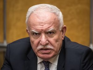 وزير الخارجية الفلسطيني، رياض المالكي