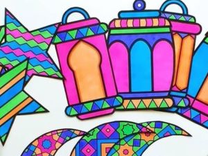 أفكار لطيفة لعمل زينة رمضان في المنزل 