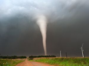 Shutterstock Tornado watch issued in North Texas and Ohio ahead of second round of storms.