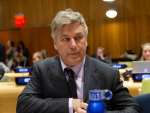  Alec Baldwin's ‘Rust’ movie armorer found guilty of involuntary manslaughter, acquitted of evidence tampering. (Shutterstock)