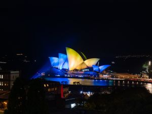 Australia joins drone coalition to help Ukraine war amid ongoing war with Russia. (aiyoshi597/Shutterstock)