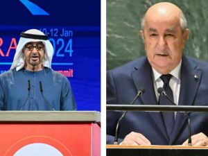 ذكر تبون ان بلاده قدمت " 5 ملايين و630 ألف شهيد" لن تقبل من أي دولة أن "تفرض عليها تصرفاتها"، 