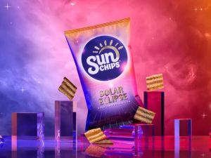 Frito-Lay's SunChips has unveiled a new flavor that will only be available during the celestial event's nearly 4 and a half minutes of totality. (Frito-Lay/ Facebook) solar eclipse