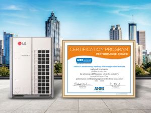 LG RECEIVES AHRI PERFORMANCE AWARD  FOR SEVENTH CONSECUTIVE YEAR
