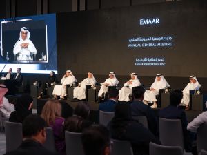 إعمار العقارية تعلن عن توزيع أرباح قدرها 4.4 مليار درهم (50 فلس للسهم) خلال الاجتماع السنوي لجمعيّتها العمومية، وتسجّل أعلى مبيعات عقارية في تاريخها بقيمة 40.3 مليار درهم لعام 2023