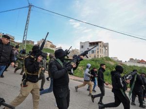 مسلحون فلسطينيون في الضفة الغربية