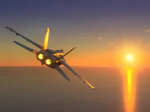 fighter jet
