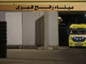 معبر رفح من الجانب المصري - (رويترز)