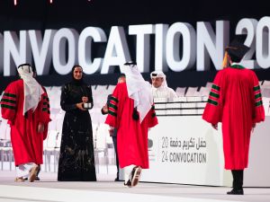 HER HIGHNESS SHEIKHA MOZA BINT NASSER ATTENDS QF’S 2024 CONVOCATION CEREMONY