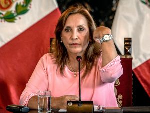 Peru's President Dina Boluarte