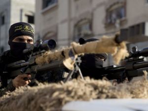 صورة تعبيرية تظهر أحد قناصي سرايا القدس