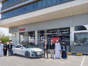 Audi Oman Wins Eco Mobility Award for Sustainable Practices