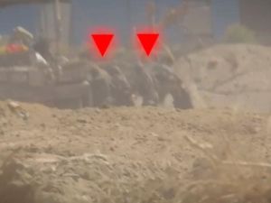 صورة أرشيفية من استهداف كتائب القسام لجنود الاحتلال الإسرائيلي بقطاع غزة