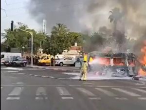 انفجار في منطقة حولون بتل أبيب