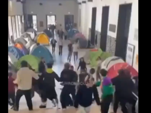 مواجهات عنيفة بين الطلبة داخل أروقة جامعة ميلانو الإيطالية