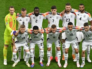 منتخب ألمانيا (Photo by JAVIER SORIANO / AFP)