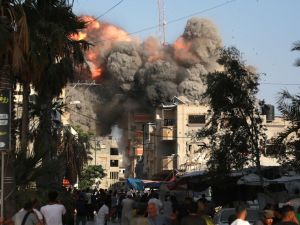 قصف على غزة