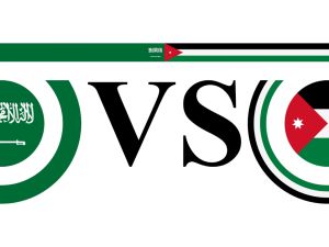 عبارات للفائز في مباراة الأردن والسعودية