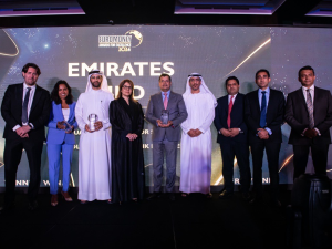 بنك الإمارات دبي الوطني يحصد أربع جوائز مرموقة خلال حفل توزيع  جوائز يوروموني للتميز 2024